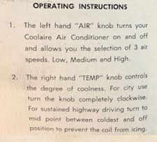 coolaire instructions