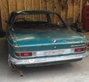 1966 2000c BMW from rear
