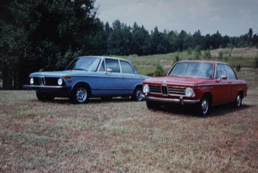 1976 and 1970 BMW 2002s